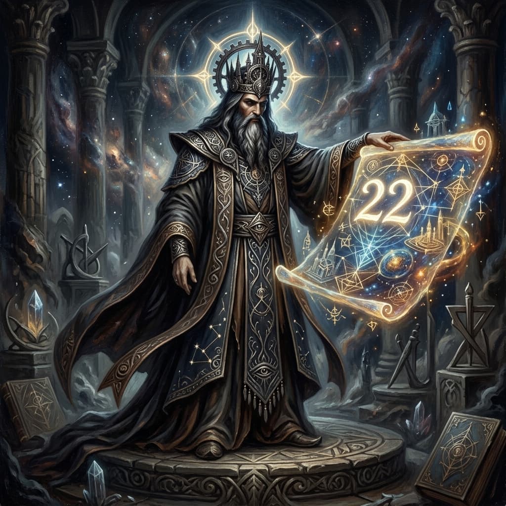 Attitude Number 22 in Numerology: The Master Architect of Destiny