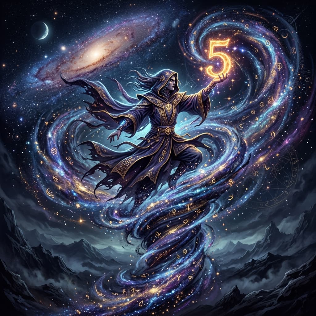 Con số Ngày sinh 5: Sứ mệnh của Sự Tự do, Biến động và Chuyển hóa Tâm linh