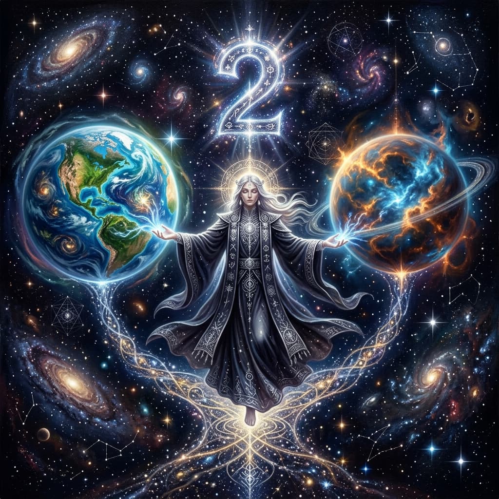 Destiny Number 2: A Sacred Journey of Service through Intuition and Divine Connection
