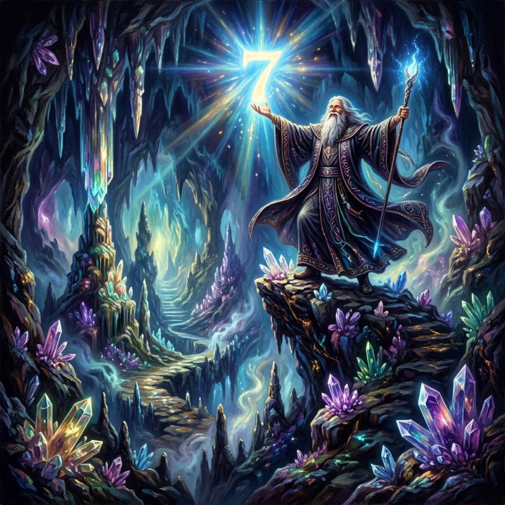 Destiny Number 7: The Journey of Awakening and Decoding Cosmic Wisdom